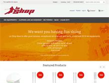 Tablet Screenshot of laskishop.com